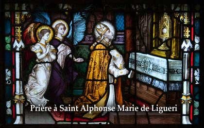 Prière à Saint Alphonse Marie de Ligueri